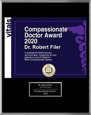 Dr. Filer Receives The 2020 Compassionate Doctor Award!