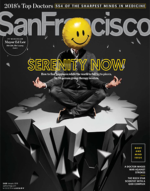 Dr. Filer Featured In San Francisco Magazine